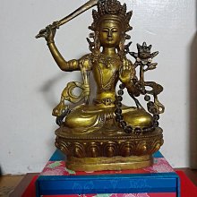 【文殊菩薩】高檔琥珀色磨砂琉璃護身掛墜 約 4x5.25x1.2cm 含項鍊 [71608] 歷史價格詳細信息