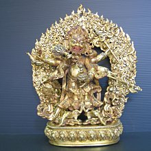 六臂白瑪哈嘎拉-銅箔隨身唐卡/護身卡(PB-C025) 歷史價格詳細信息