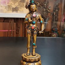 明清藏傳觀音像，如圖完好。5474 歷史價格詳細信息