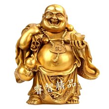 【睿智精品】銅佛像 彌勒佛 財運亨通 法喜招財 笑口常開 財位擺放 銅製（GA-4356） 歷史價格詳細信息
