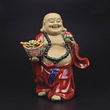 【睿智精品】銅佛像 彌勒佛 財運亨通 法喜招財 笑口常開 財位擺放 銅製（GA-4356） 歷史價格詳細信息