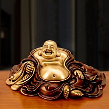 【睿智精品】銅佛像 彌勒佛 財運亨通 法喜招財 笑口常開 財位擺放 銅製（GA-4356） 歷史價格詳細信息