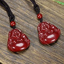 原礦朱砂本命佛文殊菩薩吊墜生肖龍年掛件護身符守護神男女款項鏈 歷史價格詳細信息