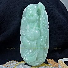 珍珠林~緬甸A貨緬甸糯米種帶黃皮紫羅蘭翠玉~招福納財至尊~歡喜如意彌勒佛大玉珮/擺件/把件 #153 歷史價格詳細信息