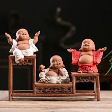 紫砂招財彌勒佛擺件倒流香爐道香道佛具室內書房玄關家居裝飾品 歷史價格詳細信息