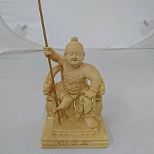 黃楊木哪吒三太子 神像木雕擺件 歷史價格詳細信息