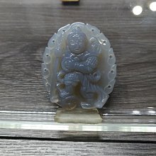 【亞昌工藝社】【 道教 】【 吳府千歲 王爺 】 【 緬甸玉 】【 玉珮 玉墜 】【大】 歷史價格詳細信息