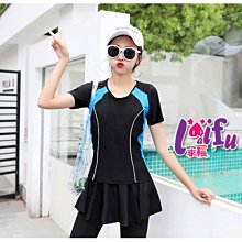 小黑來福泳衣，A115情侶泳衣世界好玩三件式泳游泳衣泳裝比基尼，單女生售價1100元 歷史價格詳細信息