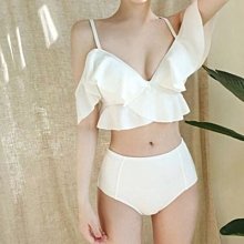 泳衣 兩件式 比基尼-一字肩短袖高腰可愛女泳裝2色73zt11[獨家進口][米蘭精品] 歷史價格詳細信息
