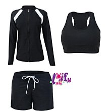 小白來福泳衣，G390泳衣宏美二件式拉鍊長袖泳衣游泳衣泳裝比基尼泳衣正品，售價1200元 歷史價格詳細信息