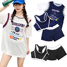 運動分體泳衣女三件套短袖平角遮肚顯瘦寬鬆休閒日韓學生溫泉泳裝 歷史價格詳細信息