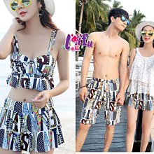 比基尼妮.貝兒花鋼圈四件式泳衣泳裝比基尼(M-XL) 歷史價格詳細信息