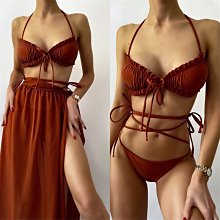 三件套雪紡涼爽舒適透氣居家服 春夏性感深V純欲江南風印花睡衣 歷史價格詳細信息