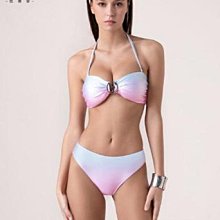2023新款比基尼漸層色泳衣女性感三件套溫泉海邊度假顯白兩件式泳裝 歷史價格詳細信息