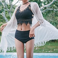 Qmi 黑白拼接長袖運動鋼托連體裙式泳衣 修身潛水服衝浪服 UPF50 歷史價格詳細信息