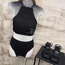 【現貨】兩件式比基尼泳衣【高腰+扭結深領】【SE881】兩截式泳衣 BIKINI 泳裝【雅妤精選】 歷史價格詳細信息