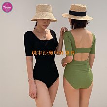 【機車沙灘戶外專賣】國中生保守泳衣女生分體三件式遮肚顯瘦泡湯溫泉少女初中生上游泳課裝比基尼套裝 歷史價格詳細信息