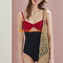 性感比基尼連身泡溫泉泳女夏仙女範韓國ins露背遮肚顯瘦遊泳裝 歷史價格詳細信息