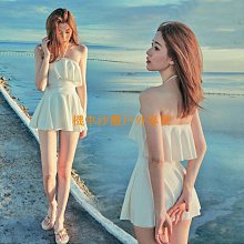 泳裝 韓版荷葉印花性感露臍兩件式泳裝 情侶泳裝【O3466】（女裝）☆雙兒網 歷史價格詳細信息