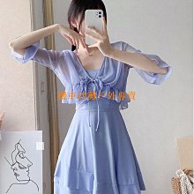 分體裙式泳衣女遮肚顯瘦泳裝小胸聚攏性感韓國大碼保守溫泉游泳衣 歷史價格詳細信息