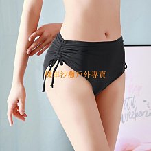 【機車沙灘戶外專賣】【M3XL】160斤泳裤女新款高腰抽繩 白色 黑色 咖啡色泳褲 三角泳褲女士溫泉泳褲 比基尼單品泳褲女大尺碼泳褲 價格比較,價格查詢,歷史價格詳細信息