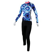 預購【ILPALADINO】女款長袖車衣褲套裝 :: 經典藍花 歷史價格詳細信息