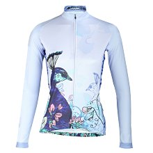 預購【ILPALADINO】女款長袖車衣褲套裝 :: 經典藍花 歷史價格詳細信息