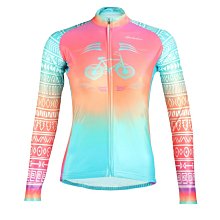 預購【ILPALADINO】女款長袖車衣褲套裝 :: 經典藍花 歷史價格詳細信息