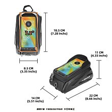 RZAHUAHU上管包山地公路自行車前梁包車頭包手機防水馬鞍包 歷史價格詳細信息