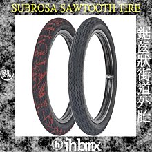 SUBROSA SAWTOOTH TIRE 2.35 鋸齒狀 街道外胎 全黑色/紅色飛濺 場地車 越野車 平衡車 歷史價格詳細信息