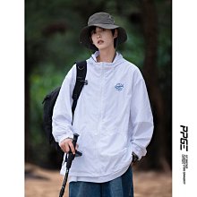 防曬服男女夏季薄款涼感戶外防紫外線連帽寬鬆撞色男士防曬衣 歷史價格詳細信息