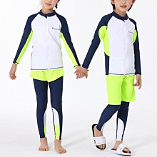 兒童防曬泳衣長袖浮潛服女童男童連體遊泳衣中大童泳裝速幹潛水服 歷史價格詳細信息