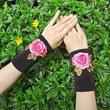 冬天保暖防寒袖套護肘關節套女士款辦公室工作長袖子遮手肘臂防髒 歷史價格詳細信息