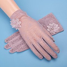 防曬手套女防開車中長款夏季冰絲薄款氨綸高彈春秋騎行手套-2件發貨 歷史價格詳細信息