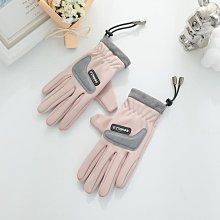 兒童手套加絨保暖秋冬季騎行平衡車滑雪戶外運動跑步飛盤手套防滑 歷史價格詳細信息