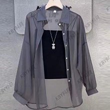 雪紡外套女長袖薄款2024年夏季防曬外搭開衫寬松休閑洋氣外穿披肩冰絲外套-kby科貝 歷史價格詳細信息