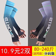 冰袖防曬護袖冰絲袖套夏天新款手套女士男士夏季女款套袖手臂護套 歷史價格詳細信息