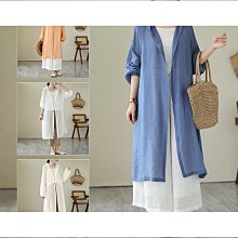 實拍2023春夏文藝休閒連帽開衫中長款空調衫防曬衣女締造 歷史價格詳細信息