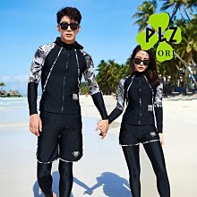 韓版情侶泳衣 三件式/五件式 長袖防晒 女生男生 衝浪衣 玩水泡溫泉度假潛水服 歷史價格詳細信息