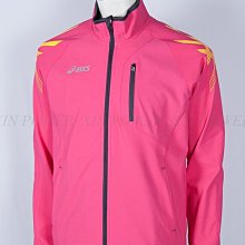 台灣製~Asics~彈性纖維 運動外套-桃紅 (K31404-16-1) 特價2060元(含運)《新動力》 歷史價格詳細信息