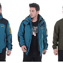 特登山衣 衝鋒衣 衝鋒衣外套 機能外套 登山 露營 日系機能風戶外露營防風防水衝鋒衣外套男秋冬款寬鬆工裝連帽夾克-時尚男裝 歷史價格詳細信息