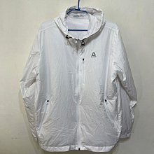 「 二手衣 」 Reebok 男版防風連帽外套 2XL號（白）68 價格比較,價格查詢,歷史價格詳細信息