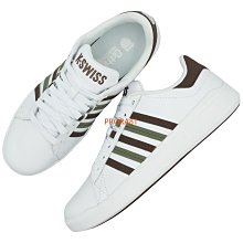 K-SWISS 06097-113 白色 Lundahl 皮質無鞋帶休閒運動鞋(記憶鞋墊)【免運費加贈襪子】234K 歷史價格詳細信息