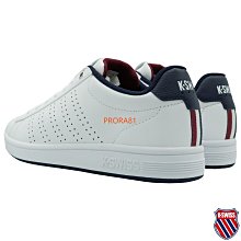 K-SWISS 白X藍(漸層) Court Tiebreak 皮質休閒運動鞋【有12號、13號】346K 加贈襪子 歷史價格詳細信息