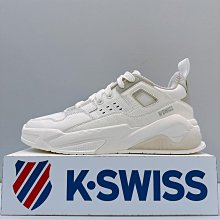 K-SWISS 04077-942 米白 皮質休閒運動鞋(全尺碼)【輕量、止滑，有12號、13號】333K 加贈襪子 歷史價格詳細信息