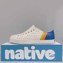 Native JEFFERSON 男女款 全白 防水 雨鞋 洞洞鞋 111001001999 歷史價格詳細信息