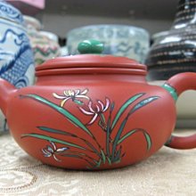 順治爺~w171《早期收藏紫砂壺》大紅朱泥如意套壺（一壺4杯）@7孔.380cc-顧景舟.啜墨看茶@26800元起標 歷史價格詳細信息