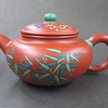 《藏寶閣》《臻品》S606-2《7孔.500cc》清灰堆泥福壽如意壺，孝陸＠ 18500元 歷史價格詳細信息