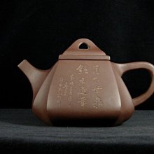 Ta011 早期葛陶中款~紫砂 虛扁壺 專業買賣：古董 油畫 水墨字畫 巴林 昌化雞血石 壽山石荔枝凍 田黃 歷史價格詳細信息