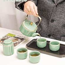紫砂壺 茶具套裝家用簡約琺瑯彩陶瓷泡茶壺茶杯整套大號涼水壺中式提梁壺 歷史價格詳細信息